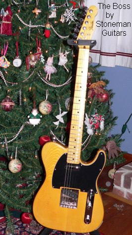 A copy of Bruce Springsteen's Esquire Tele
