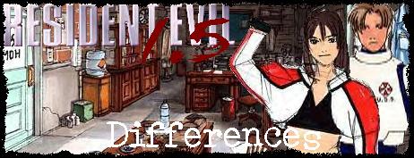 Resident Evil 1.5 - Differences