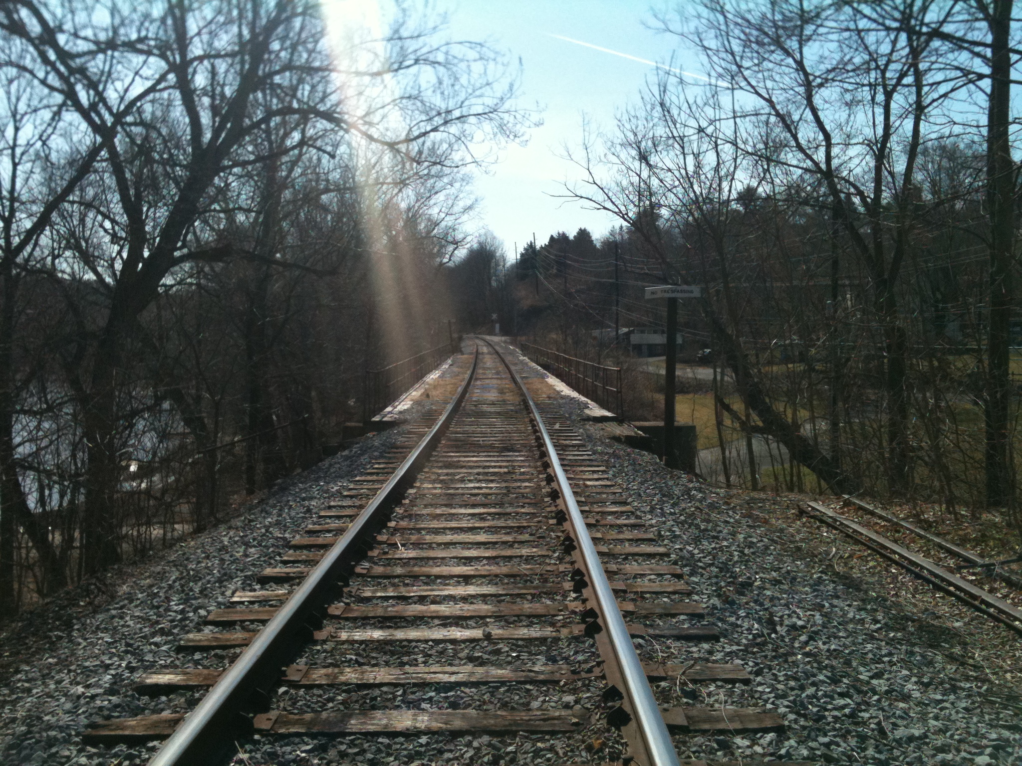 Looking South from the Train Tracks
