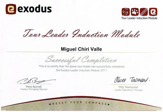 Exodus Certification