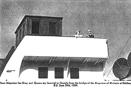King & Queen aboard the Empress