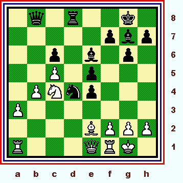    Black just anchored his Knight on the nearly impervious d4-square.  (alaf2_rgm22-pos3.gif, 42 KB)   