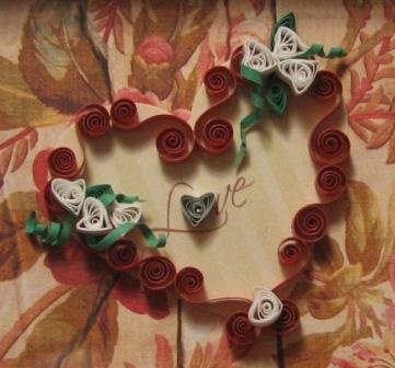 Free Quilled Heart Pattern