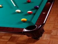 Picture of a pool table
