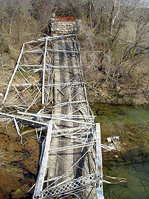 Collapsed Bridge