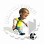 Soccer Player Running