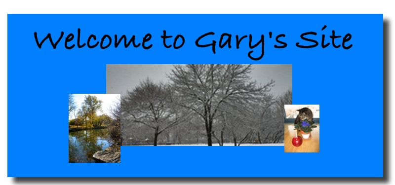 Welcome to Gary's Site!
