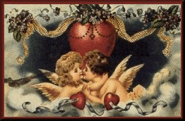 a kiss from cupid.