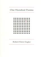 One Hundred Poems by Engler