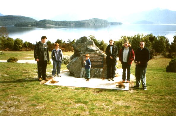 Overlooking The Shores of Lake Manapouri