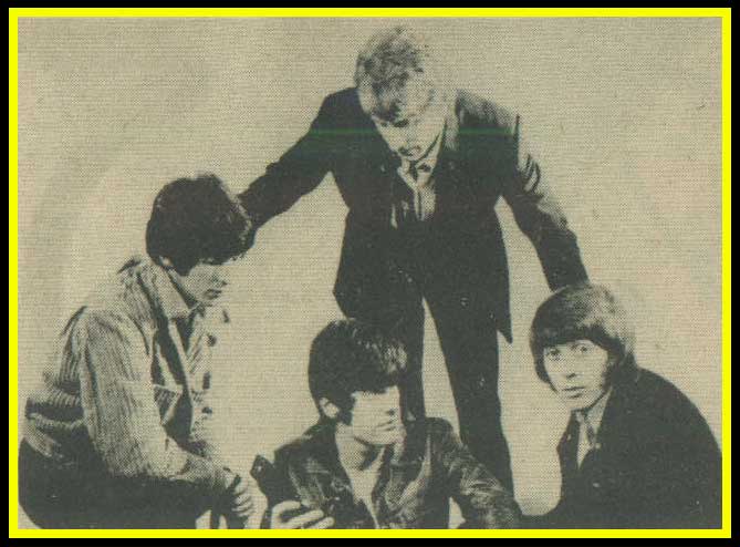 Jim, Colin (front), Ray (back) and Pete K - 1968