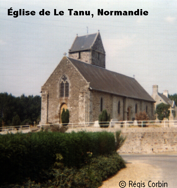 glise de LeTanu, Normandie, France
