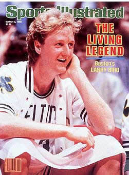 #33, from Indiana State...Larry Bird !