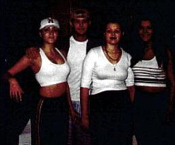 My brother Gino when he was 19, my sister, Tiffany when she was about 17, and Athena about 19 and her friend Jennie