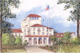 Historic Del Monte Hotel, located on the Naval Postgraduate School Campus