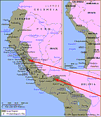 Πιέστε εδώ για να δείτε τον Χάρτη του Περού και της ευρύτερης περιοχής σε μεγέθυνση