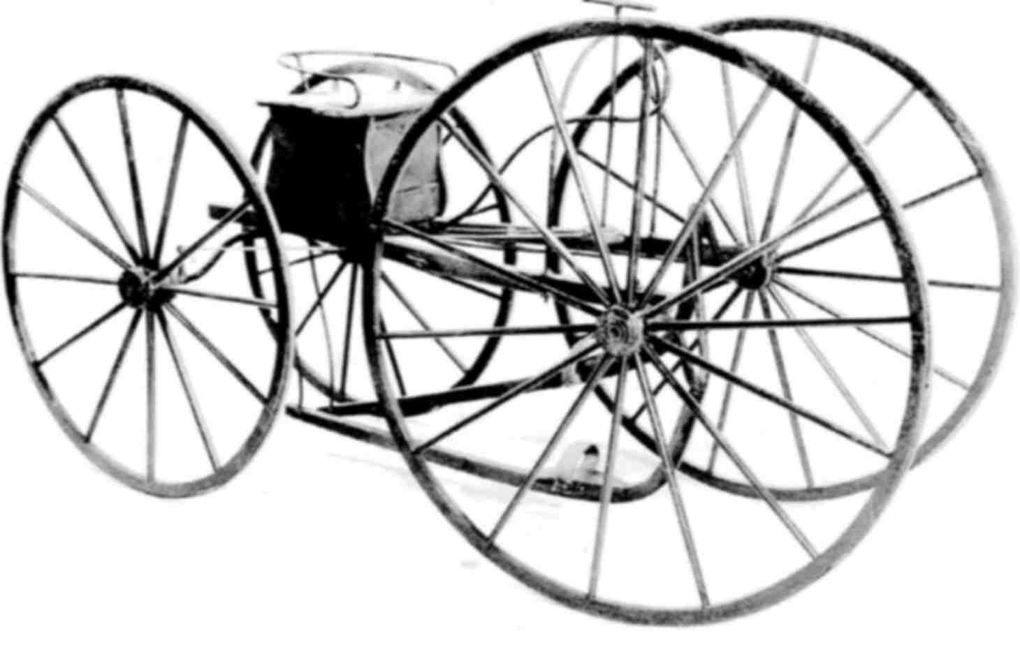 Sawyer`s style of steering rotates the rear axle on a central pivot