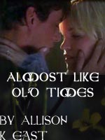 Bookcover for the fic 'Almost Like Old Times'.