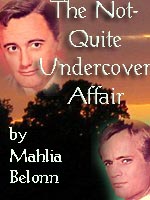 Bookcover for the fic 'The Not Quite Undercover Affair'.