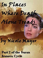 bookcover for the fic 'In Places Where Death Alone Treads'.