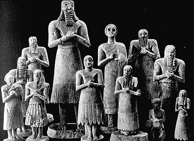 The votive statuettes from eshnunna were