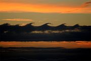 Kelvin Helmholtz instability clouds