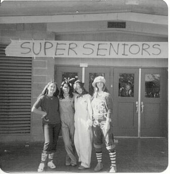 Senior Hard Times Day - 1976 Burroughs High