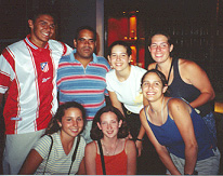 the group and Rafael in Cordoba
