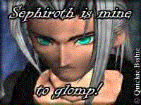 Sephiroth is mine to Glomp!