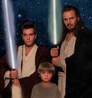 quigon, obiwan, and anakin - click to see full image