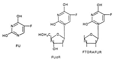 5-fluorouracil structure