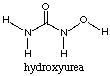 hydroxylurea structure