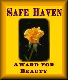 An Award from Safe Haven