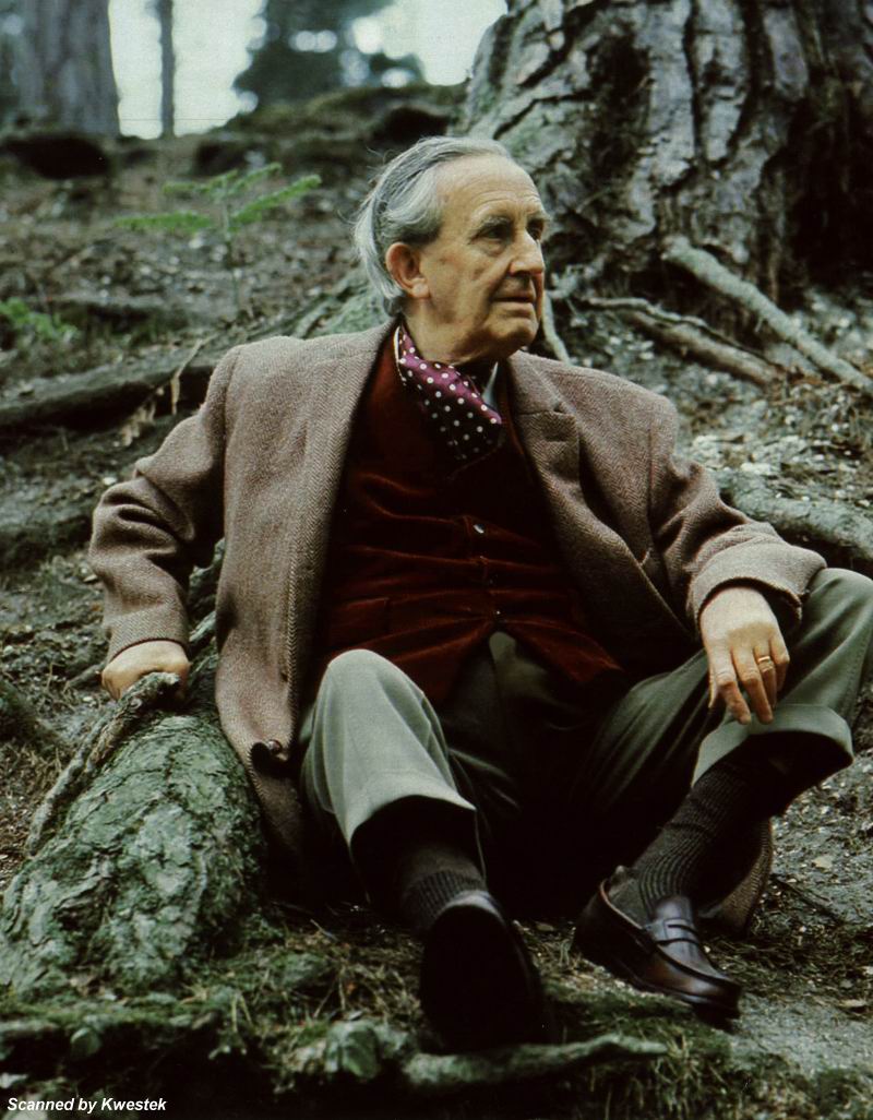 Tolkien vid sitt favoritträd
