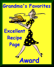 Grandma's Favorites Award