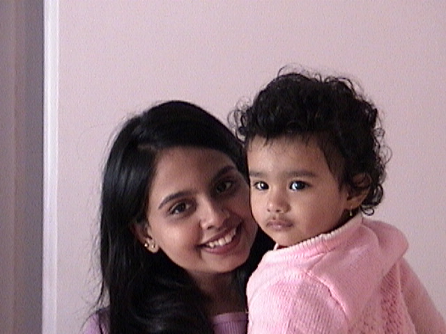 Monica with Tanisha (niece)