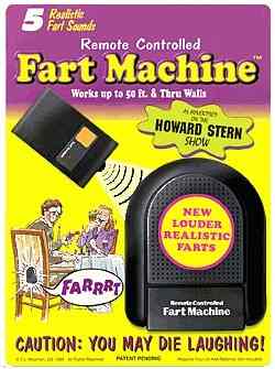 funny pranks jokes comedy joke remote controlled fart machine april fools day christmas gift birthday new years day laugh laughing teeth smile farting farts flatuence gas gasoline 