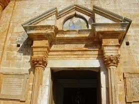 Agia Triada klooster, Akrotiri, Kreta.