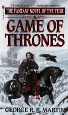 The paperback  cover image of Jon Snow, not my favorite represention