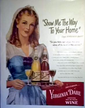 Virginia Dare Wine ad