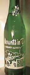 Mountain Dew "Barney and Ally" bottle-front 7oz