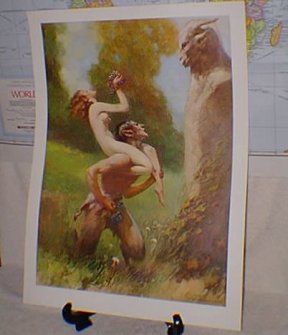 Tarzan & Jane - St. John Prints for  Coriell Greystoke