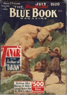 Blue Book: July 1929 - Tanar of Pellucidar 5/6