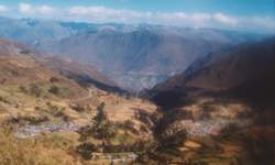 Cajatambo gateway to Huayhuash mountain range