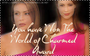 World Of Charmed Award