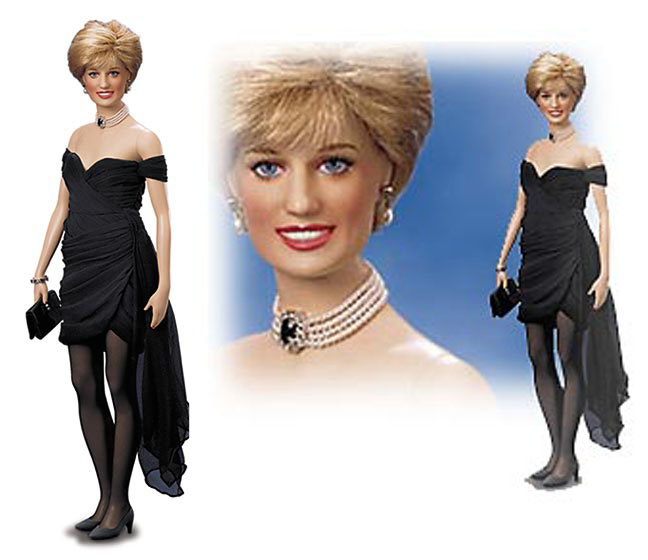 diana princess of wales collector's edition doll