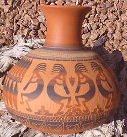 Pottery with Flutes