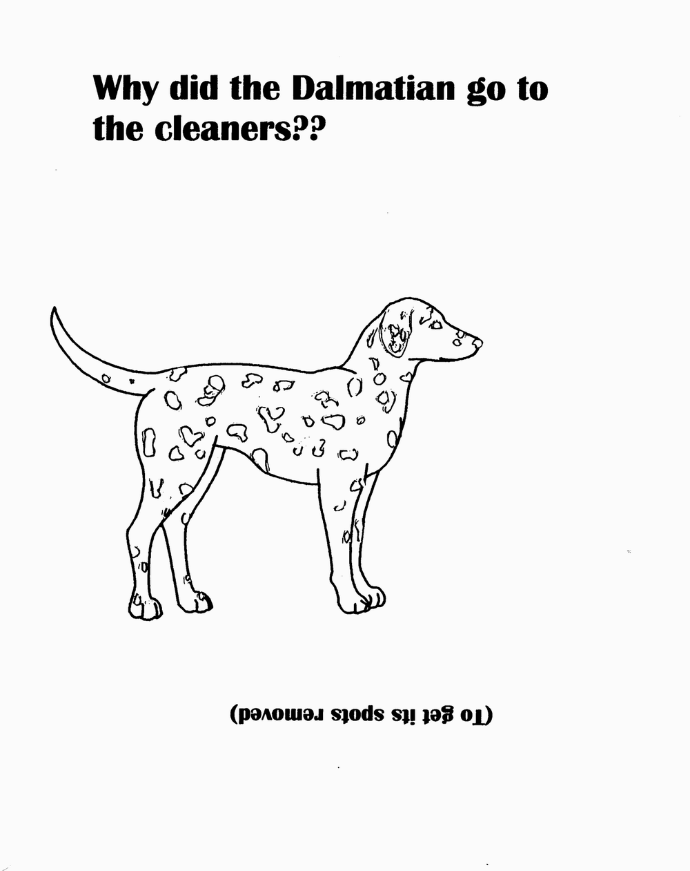 dalmatian coloring pages add the spots - photo #40