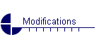 Modifications