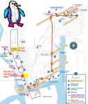 Tampa Area Penguin Winter Carnival map
